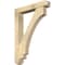 Ekena Millwork Imperial Craftsman Rough Sawn Bracket w/ Offset Brace, Douglas Fir, 6"W x 32"D x 44"H BKT0604X32X44IMP04RDF - alternate 1